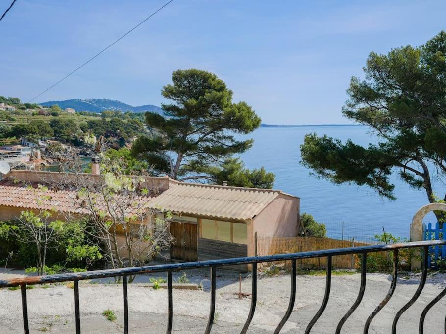 Maisonnette Avec Vue Sur La Mer Exceptionnelle Carqueiranne Exterior foto